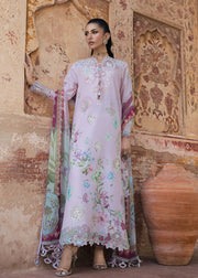 Saira Shakira Bloom Embroidered Lawn Unstitched 3Pc Suit D-06A MAELLE