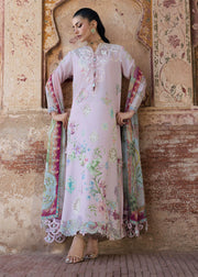 Saira Shakira Bloom Embroidered Lawn Unstitched 3Pc Suit D-06A MAELLE