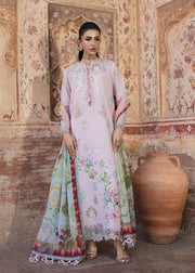 Saira Shakira Bloom Embroidered Lawn Unstitched 3Pc Suit D-06A MAELLE