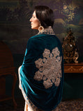 Zainab Chottani Embroidered Brocade Unstitched 3Pc Suit D-06 AMBER