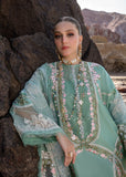 Saira Shakira Embroidered Lawn Unstitched 3Pc Suit D-06A Winds of Eden - Jade