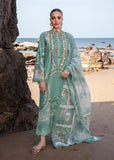 Saira Shakira Embroidered Lawn Unstitched 3Pc Suit D-06A Winds of Eden - Jade
