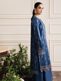 Rang Rasiya Lifestyle Embroidered Lawn Unstitched 3Pc Suit D-06 AZURE