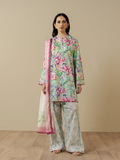 Coco by Zara Shahjahan Prints Unstitched Lawn 3Pc Suit D-06A ELARIS