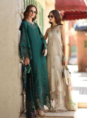 Noor by Saadia Asad Luxe Chikankari Unstitched Lawn 3Pc Suit D6-A