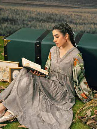 Maria.B M.Basics Embroidered Arabic Lawn Unstitched 3Pc Suit D-06B