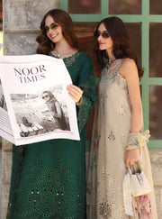 Noor by Saadia Asad Luxe Chikankari Unstitched Lawn 3Pc Suit D6-A