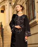 Rang Rasiya Carnation Embroidered Karandi Unstitched 3Pc Suit D-06 Cortado