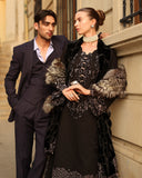 Rang Rasiya Carnation Embroidered Karandi Unstitched 3Pc Suit D-06 Cortado