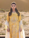 Rang Rasiya Premium Embroidered Lawn Unstitched 3Pc Suit D-06 HOORAIN