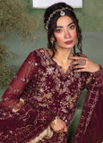 Rang Rasiya Chatoyer Embroidered Chiffon Unstitched 3Pc Suit D-06 Leyla