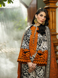 Zainab Chottani Embroidered Herringbone Unstitched 3Pc Suit D-06 Mysha