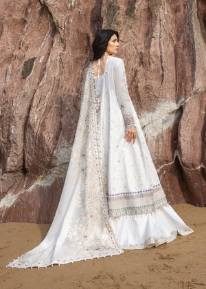 Sadaf Fawad Khan Siraa Embroidered Lawn Unstitched 3Pc Suit D-06 NOOR