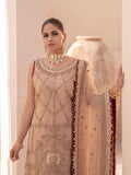 House of Nawab Miorah Embroidered Organza Unstitched 3Pc Suit D-06 ZIDHAR - B