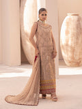 House of Nawab Miorah Embroidered Organza Unstitched 3Pc Suit D-06 ZIDHAR - B