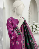 Ittehad Essential Vol-03 Unstitched Printed Lawn 3Pc Suit D-06