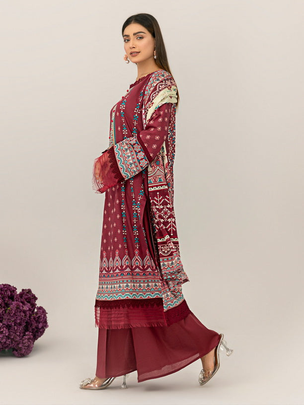 Sundas by Al Kareem Sapna Digital Printed Lawn Unstitched 3Pc Suit D-06