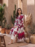 Zeenia Serene Printed Linen Unstitched 3Pc Suit D-06