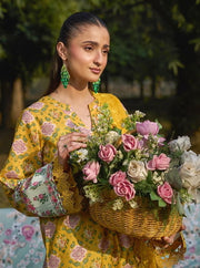 Raha by RajBari Summer Print Exclusive Lawn Unstitched 3Pc Suit D-06