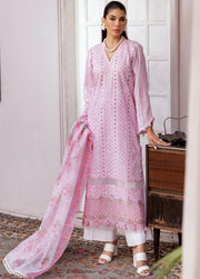 RajBari Nissa Chikankari Embroidered Lawn Unstitched 3 Piece Suit D-06