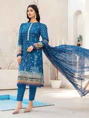 Dastaan by Humdum Embroidered Lawn Unstitched 3Pc Suit D-06