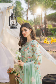 Spring Bell by Sanam Saeed Embroidered Lawn Unstitched 3Pc Suit D-06
