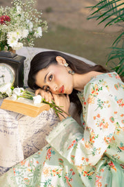 Spring Bell by Sanam Saeed Embroidered Lawn Unstitched 3Pc Suit D-06