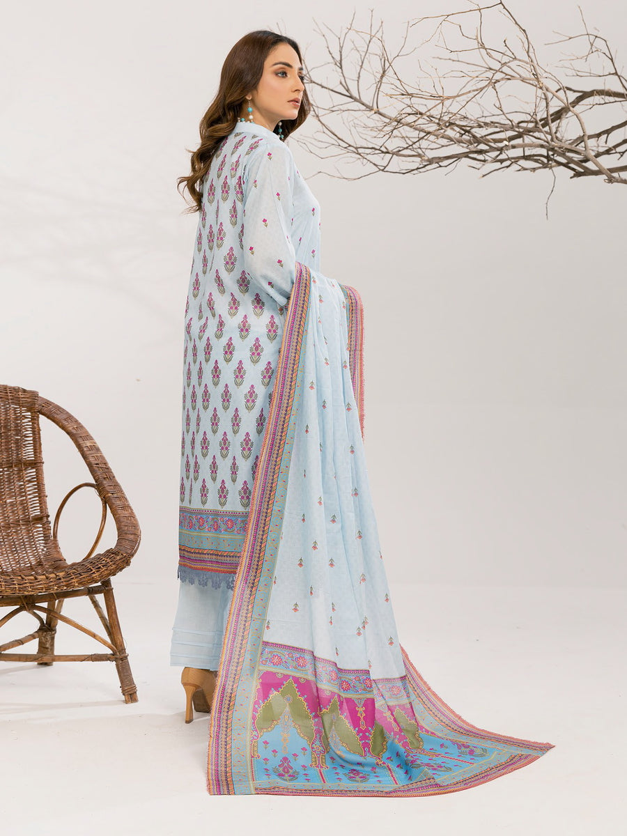 Sundas By Al Kareem Premium Printed Lawn Unstitched 3Pc Suit D-06