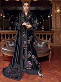 Maria.B Winter Luxe Embroidered Velvet Unstitched 3Pc Suit D-06