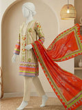 Ittehad Essential Vol-02 Unstitched Printed Lawn 3Pc Suit D-06