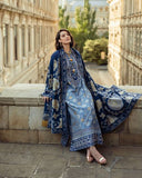 Mushq Broadway Embroidered Jacquard Viscose Unstitched 3Pc Suit - Tender Glance