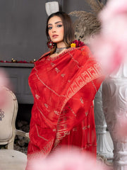Manizay Talash Premium Embroidered Lawn Unstitched 3Pc Suit D-06