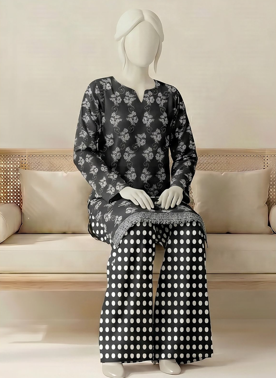 Ittehad Daily Afairs Vol-02 Unstitched Printed Lawn 2Pc Suit D-07