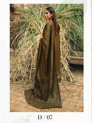 Carvaan by Humdum Embroidered Wool Unstitched 3Pc Suit D-07