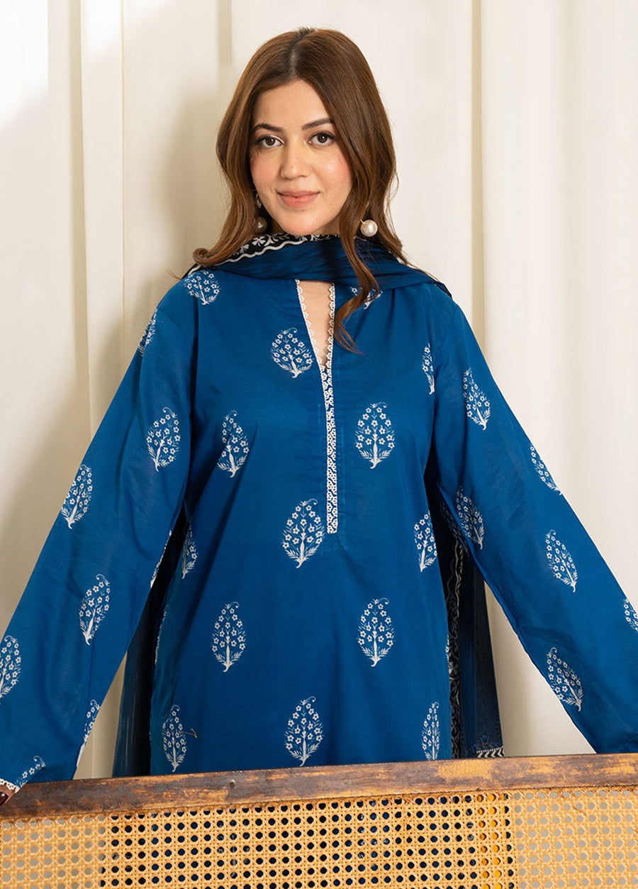 Coco by Zara Shahjahan Sule Printed Lawn Unstitched 3Pc Suit D-01