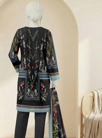 Ittehad Essential Vol-02 Unstitched Printed Lawn 3Pc Suit D-02
