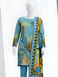 Ittehad Essential Printed Lawn Unstitched 3Pc Suit D-07