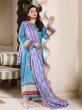 Raha by RajBari Summer Prints Exclusive Lawn Unstitched 3Pc Suit D-07