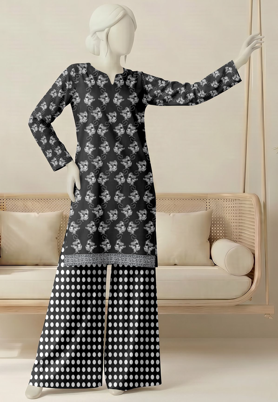 Ittehad Daily Afairs Vol-02 Unstitched Printed Lawn 2Pc Suit D-07