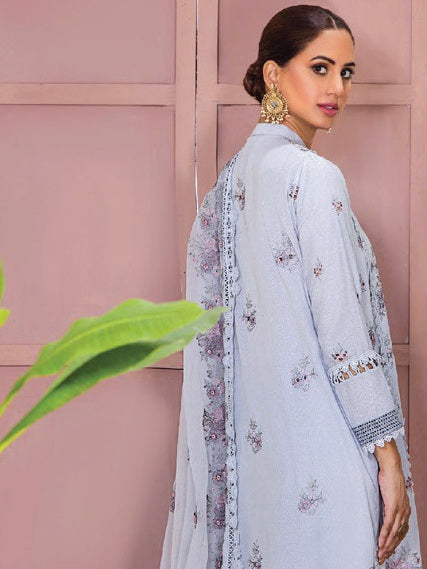 Rumli by Humdum Embroidered Karandi Unstitched 3Pc Suit RM-07