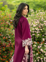 Zainab Chottani Luxe Lawn Unstitched Embroidered 3Pc Suit D-07 Soma