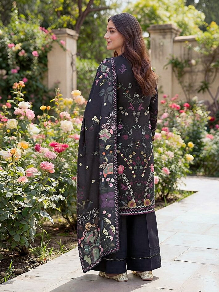 Zync by Florent Exclusive Prints Lawn Unstitched 3Pc Suit FEP-07