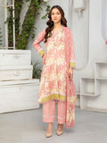 Al Kareem Gul-e-Lala Digital Printed Lawn Unstitched 3Pc Suit D-2557