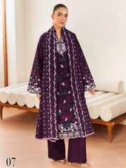 Nissa by RajBari Premium Embroidered Marina Unstitched 3Pc Suit D-07