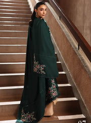RajBari Premium Embroidered Peach Unstitched 3Pc Suit D-07