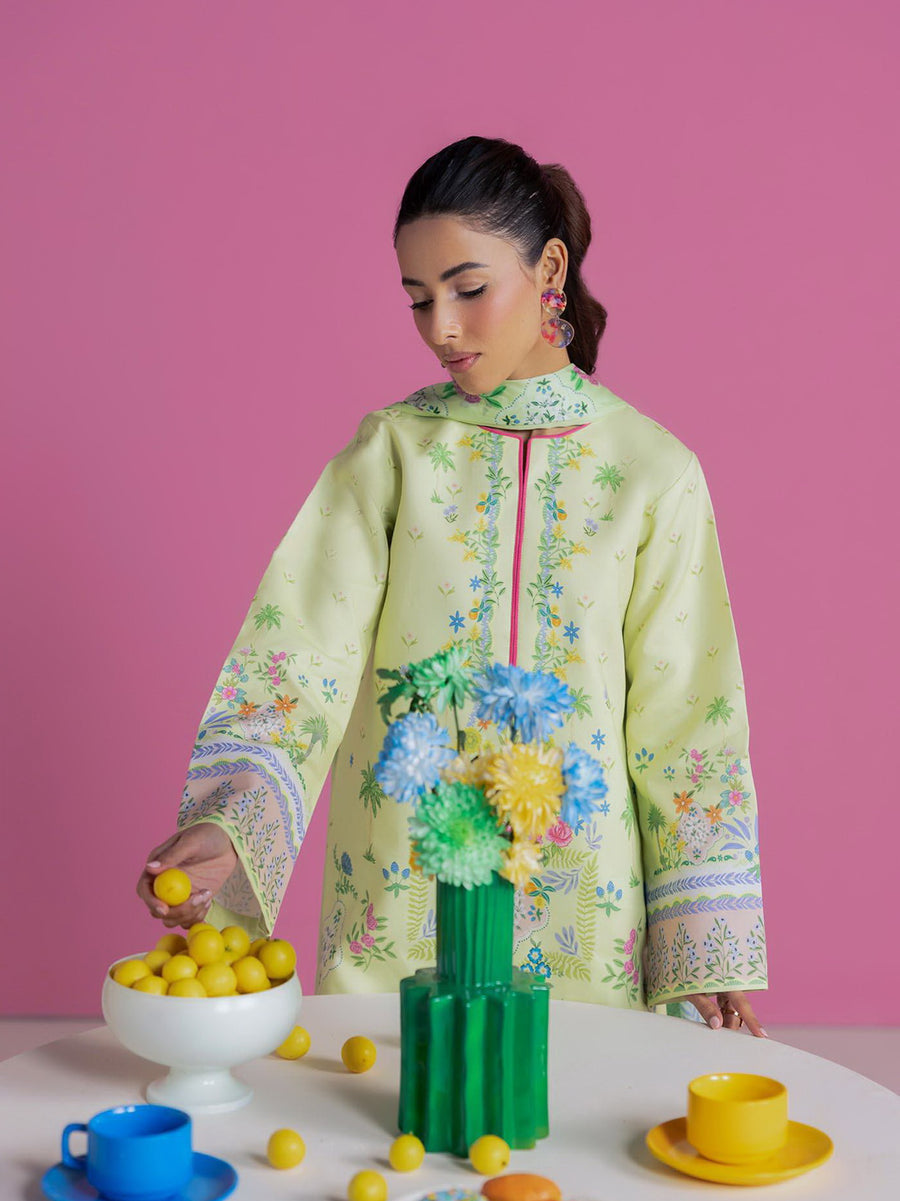 RajBari Amal Summer Prints Exclusive 3Pc Unstitched Lawn Suit D-07