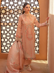 Rang Rasiya Premium Embroidered Lawn Unstitched 3Pc Suit D-07 MINAAL