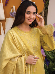 Rang Rasiya Florence Embroidered Lawn Unstitched 3Pc Suit D-07 MEHARMAH