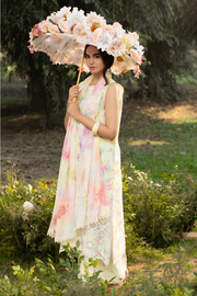 RajBari Summer Printkari Exclusive Lawn Unstitched 3Pc Suit D-07