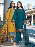 Rang Rasiya Carnation Embroidered Linen Unstitched 3Pc Suit D-07 Erica